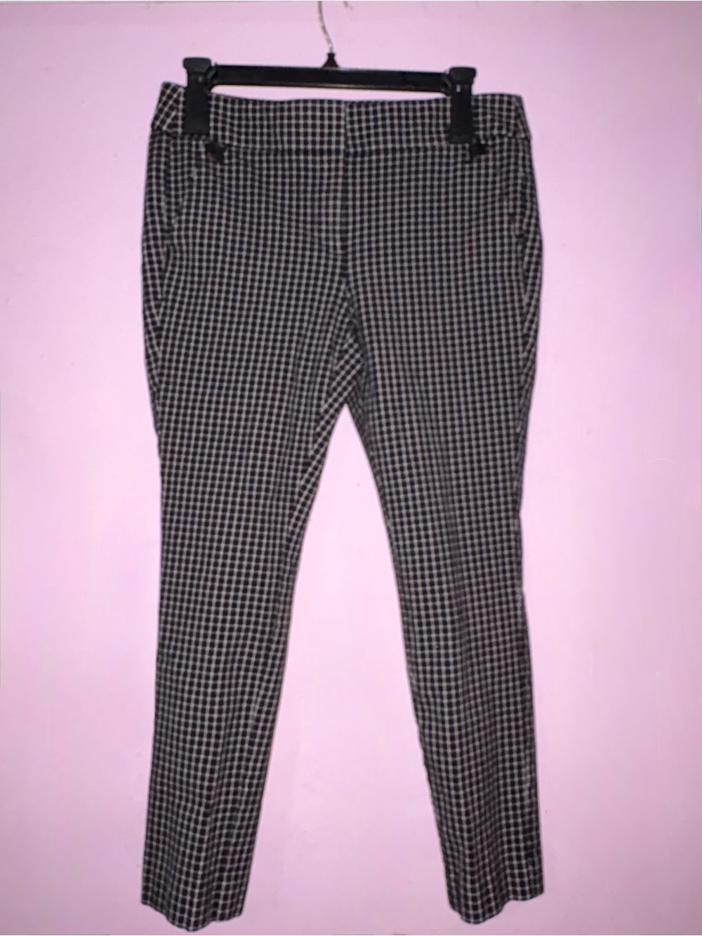 LOFT Black and White Checkered Men’s Chinos